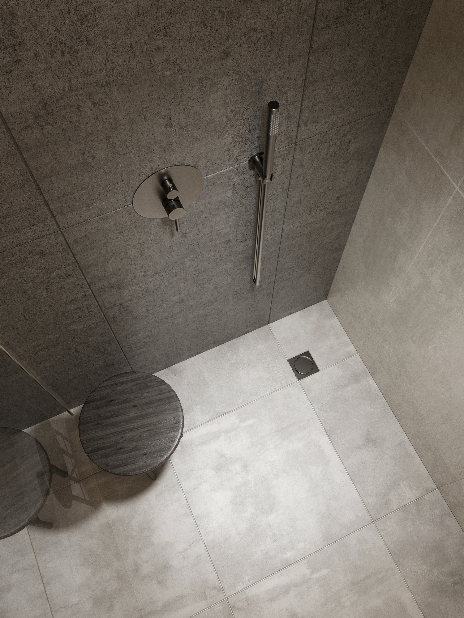 Трап для душа точечный SDSC100GM